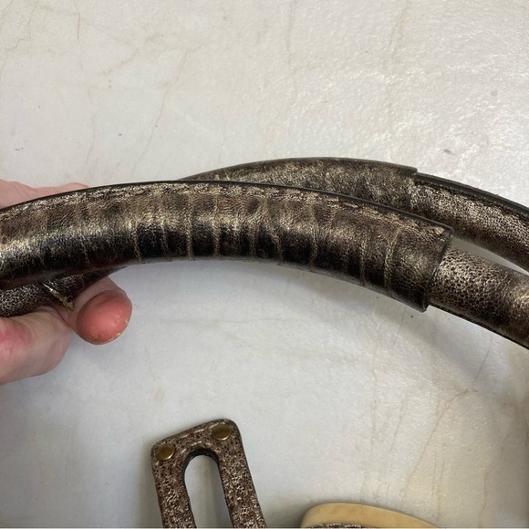 Chloe brown metallic paddington satchel bag rare - Picture 13 of 16